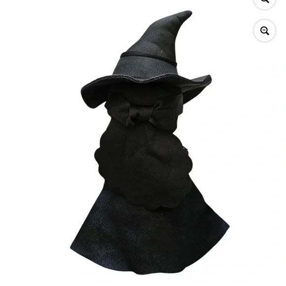 Green Elphaba Witch Plush Doll with Black Hat and Purple Dress - Picture 2 of 10